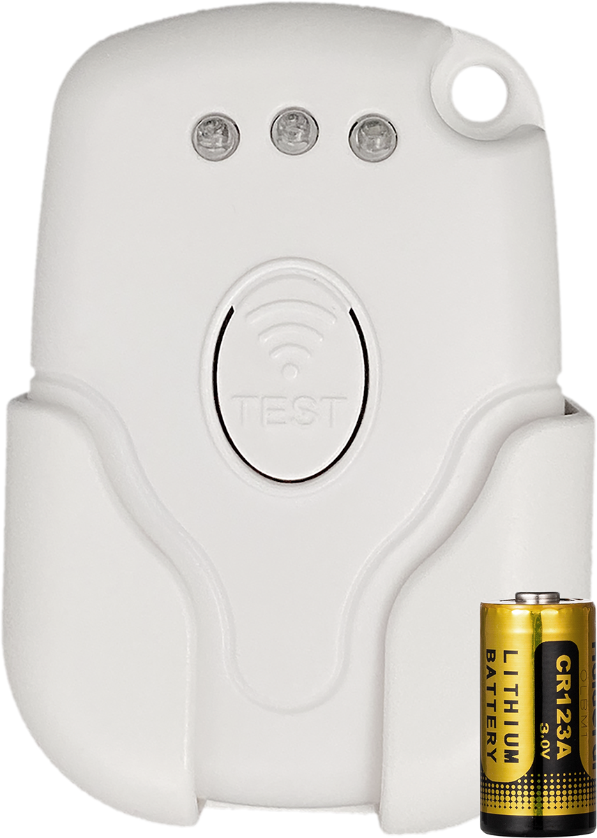 Fjärrkontroll till brandvarnare och litiumbatteri