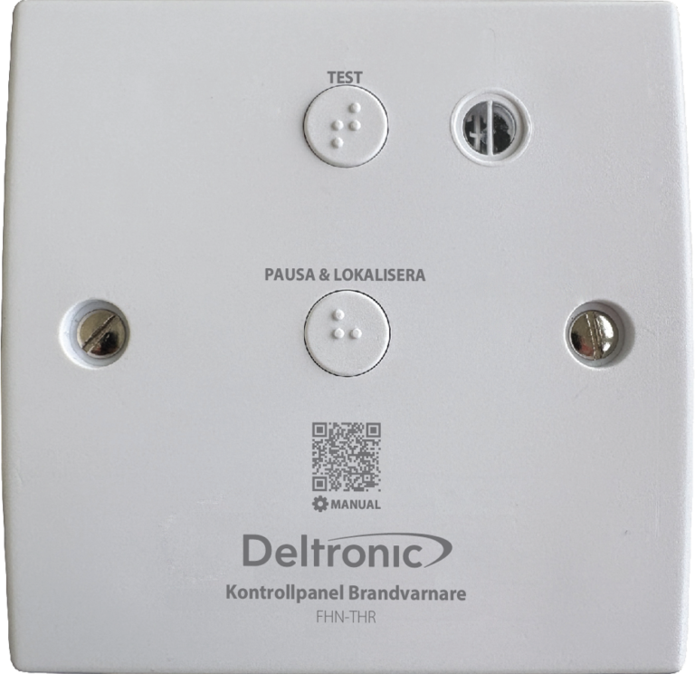 Kontrollpanel brandvarnare