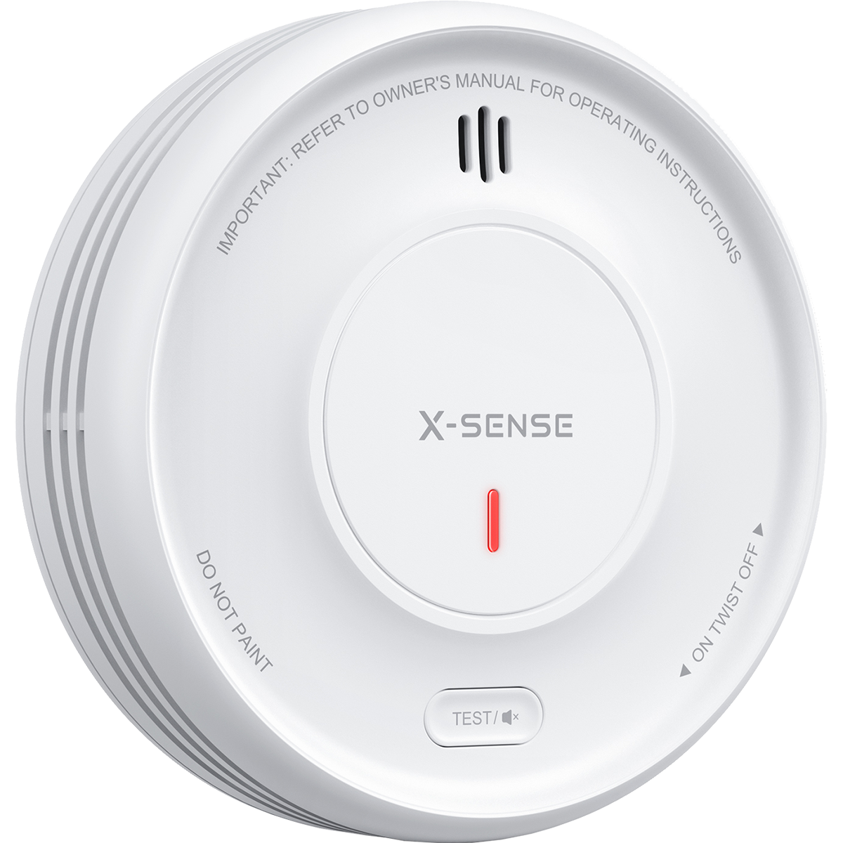 Brandvarnare sedd snett framifrån XS0D-MR